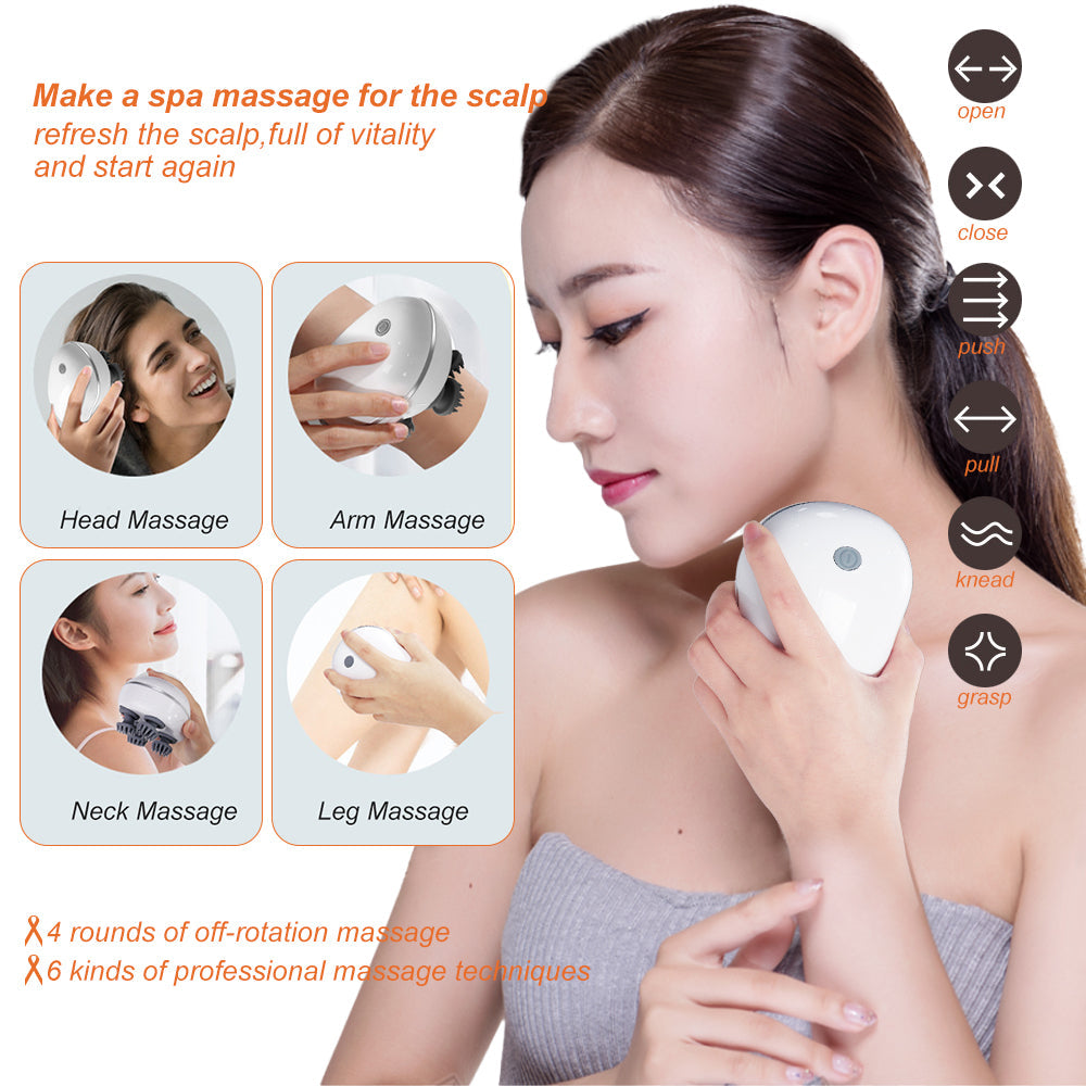 Electric Smart Scalp Massager, Hair Growth & Head Massager
