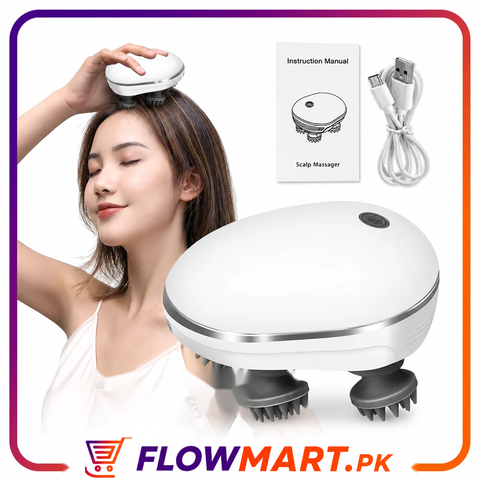 Electric Smart Scalp Massager, Hair Growth & Head Massager